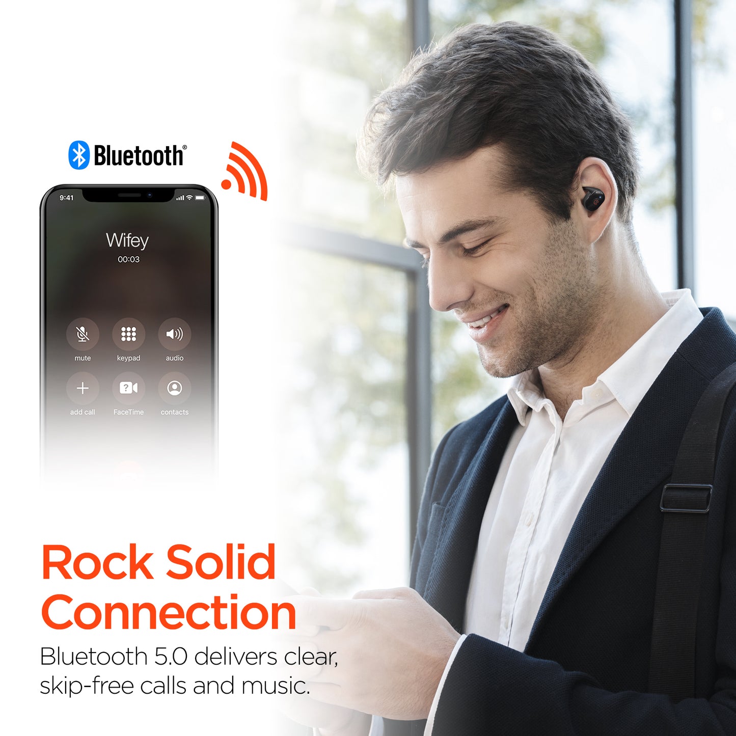 True Wireless Earbuds with Charging Case - ACTIVE