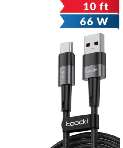 Fast Charge USB-C Extra Long Cable 10ft