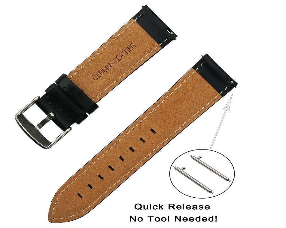 Black Leather Band for Samsung S3