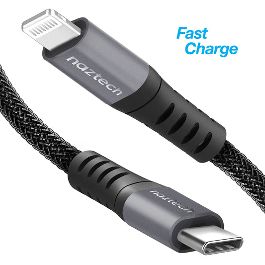 Braided Fast Charge MFi Lightning to USB-C Cable