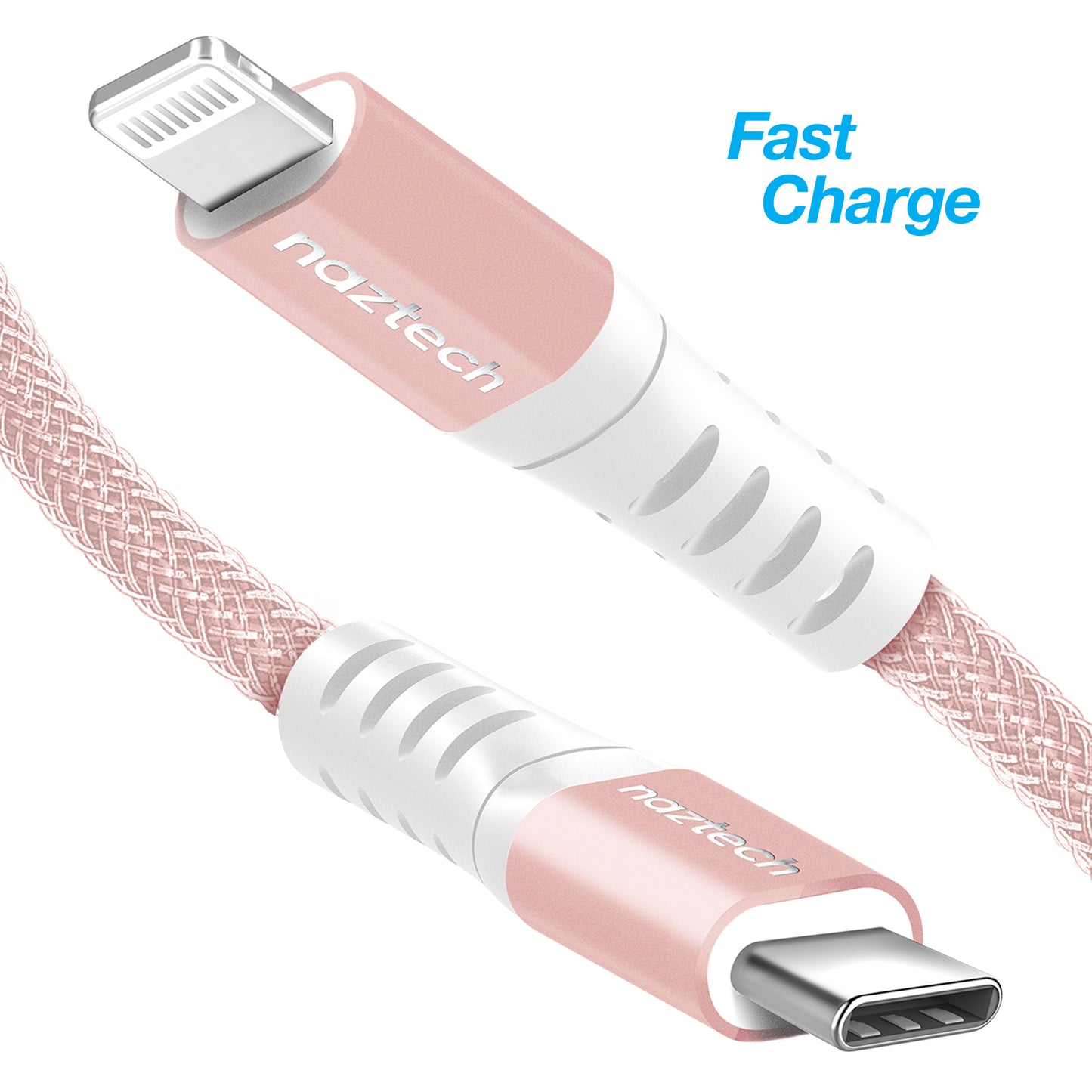 Braided Fast Charge MFi Lightning to USB-C Cable