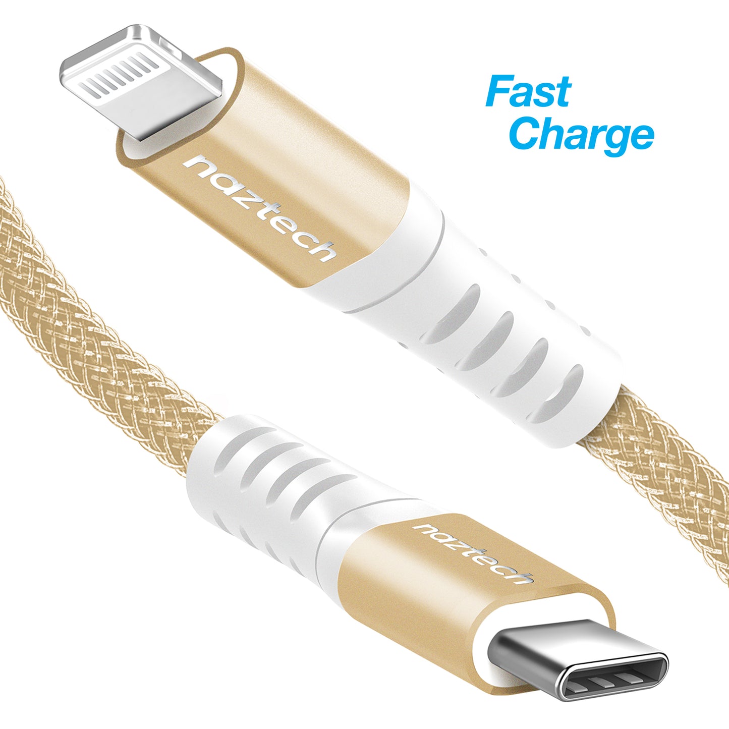 Braided Fast Charge MFi Lightning to USB-C Cable