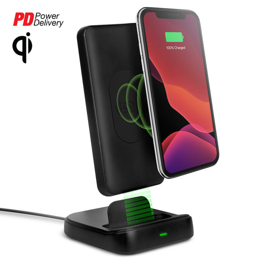 Core 2-in-1 Charging Dock + 10,000mAh Wireless Power Bank