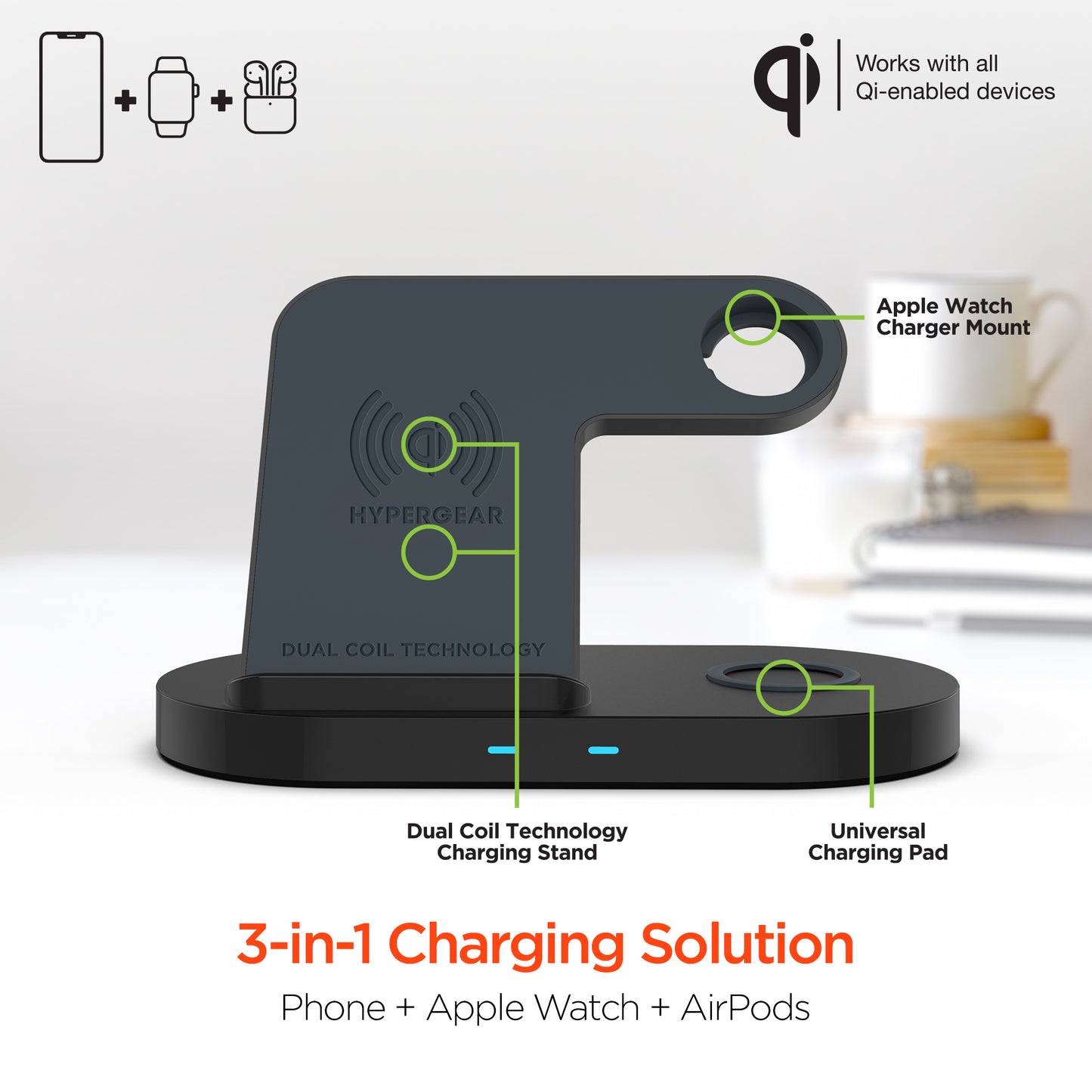 3-in-1 Wireless Charging Dock
