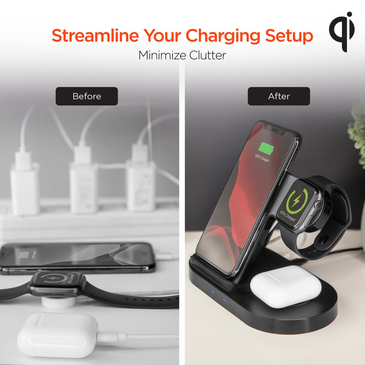 3-in-1 Wireless Charging Dock