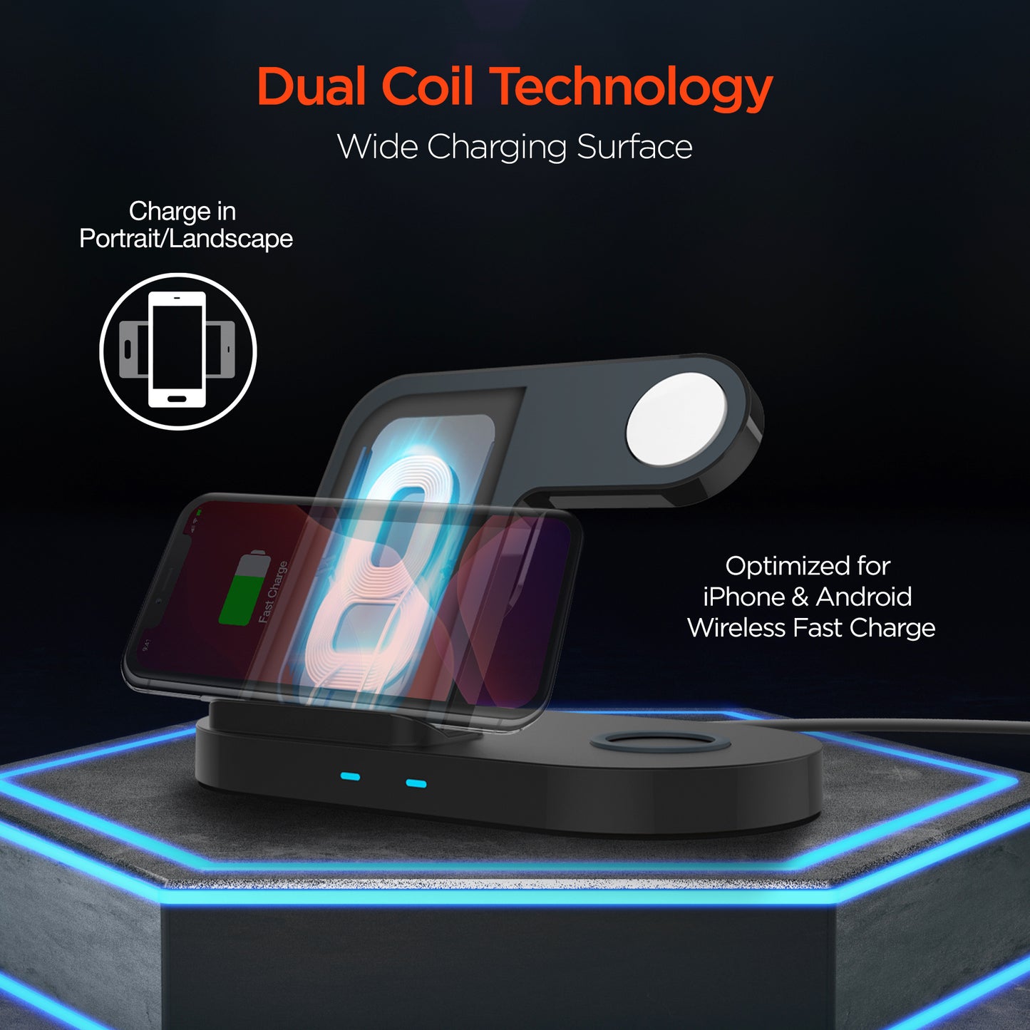 3-in-1 Wireless Charging Dock