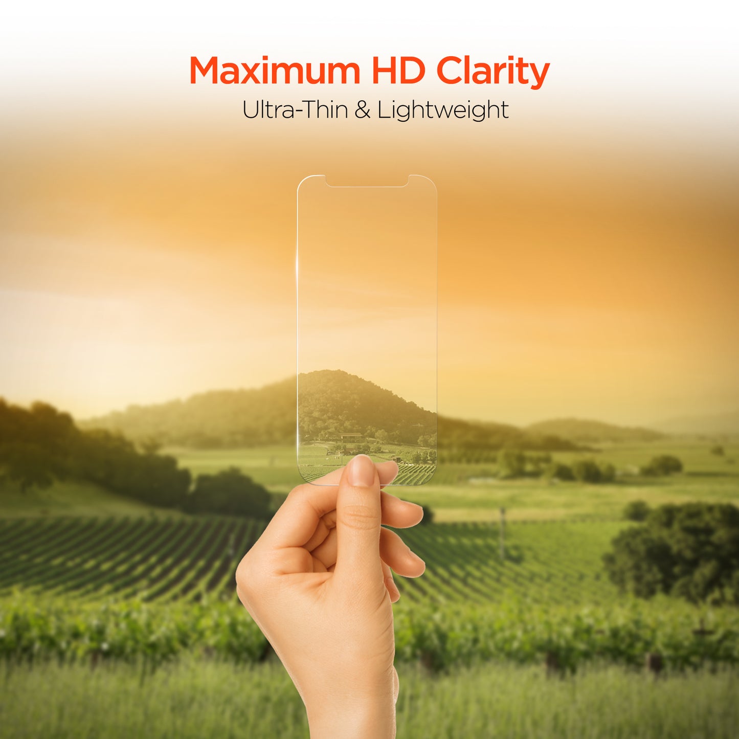 iPhone 12/12 Pro HD Tempered Glass Screen Protector