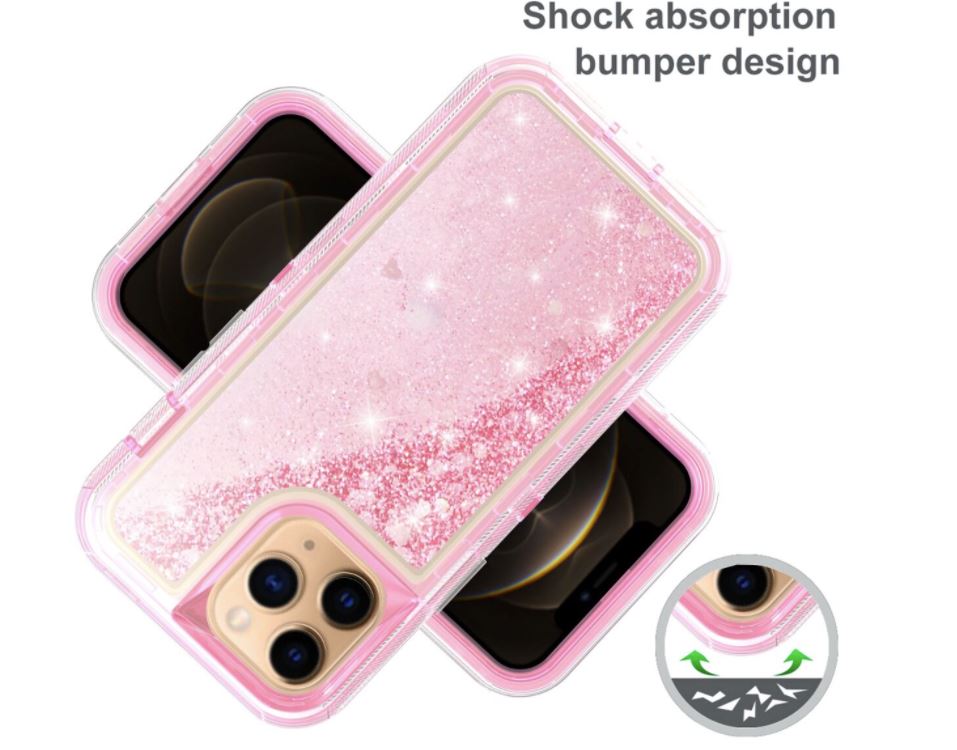 iPhone 13 Liquid Glitter Case