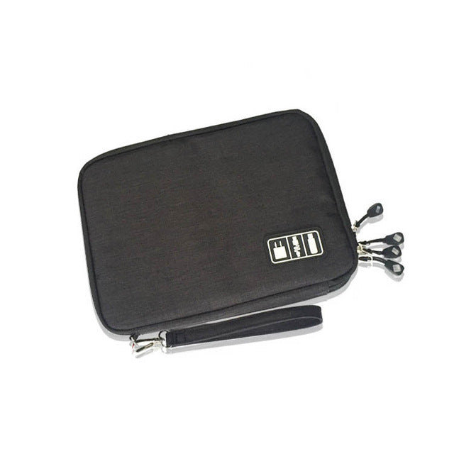 Double Layer Gadget Travel Organizer