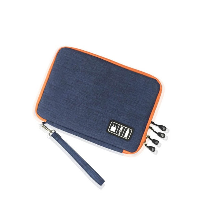 Double Layer Gadget Travel Organizer