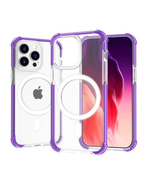 iPhone 15 Pro Dual Layer Cases w/Wireless Charging