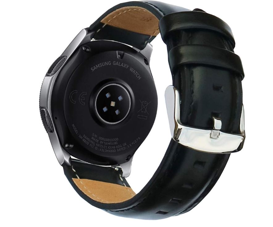 Black Leather Band for Samsung S3