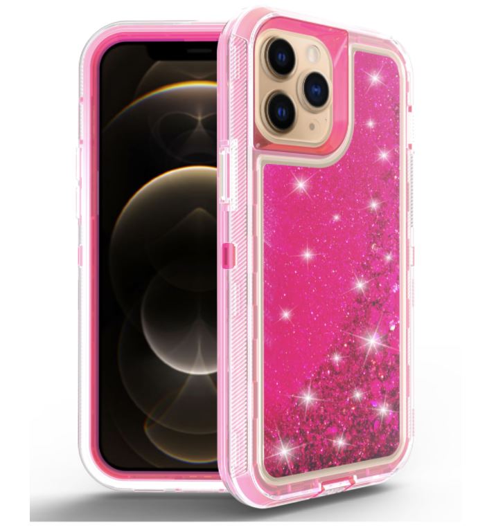 iPhone 13 Liquid Glitter Case